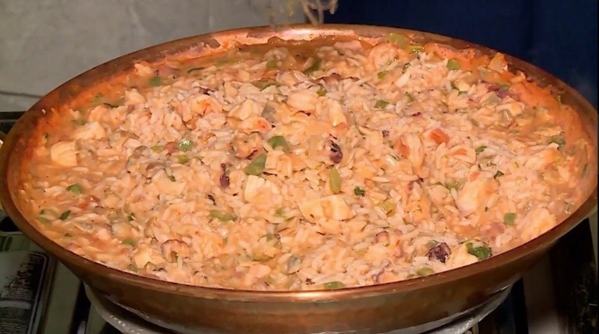 Receita de Arroz de Frutos do Mar para Semana Santa