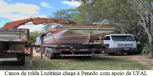 A EMBARCAÇÃO Luzitânia