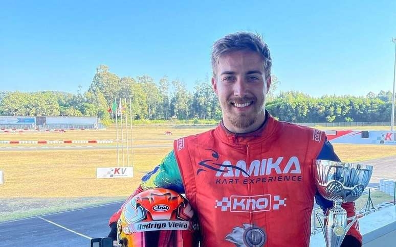 Campeão de Kart, Rodrigo Vieira quer passar talento adiante: 'Formar novos campeões'