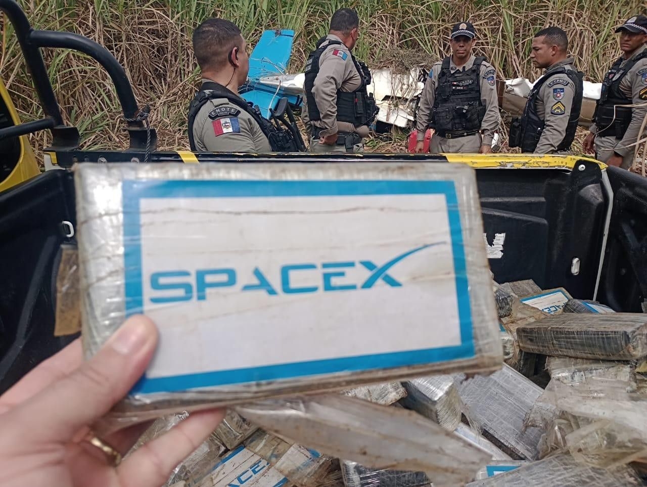 PF investiga acidente aéreo com cocaína em Alagoas