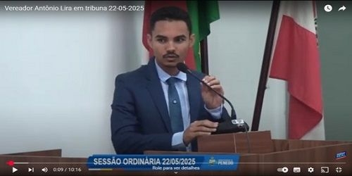 Vereador Antônio Lira cobra melhoria das estradas vicinais e critica gestão por falta de planejamento na área