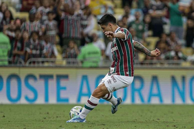 Germán Cano diz que não quer ser poupado no Fluminense: 'Sou feliz dentro de campo'