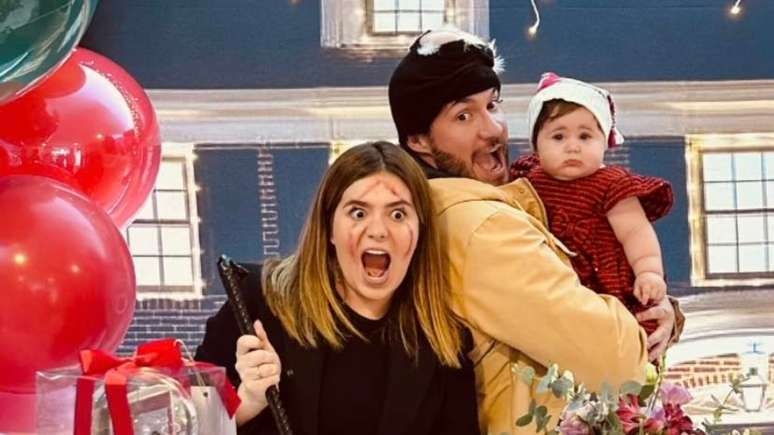 Viih Tube e Eliezer celebram os oito meses da filha com festa temática