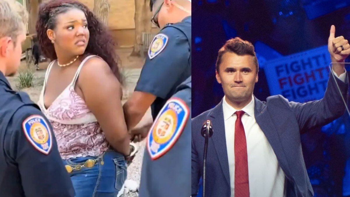 Estudante presa após zombar da morte de Charlie Kirk