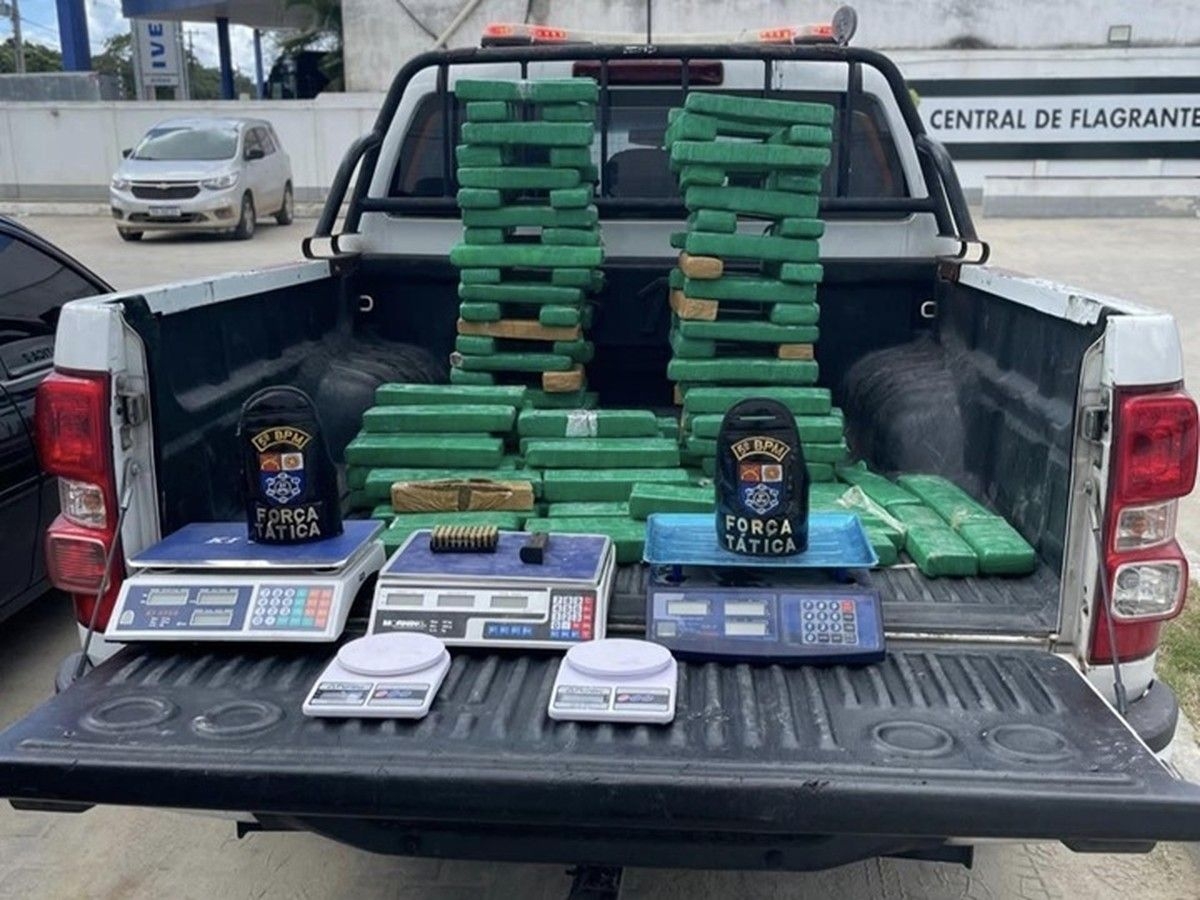 Polícia apreende 130 kg de drogas em Alagoas