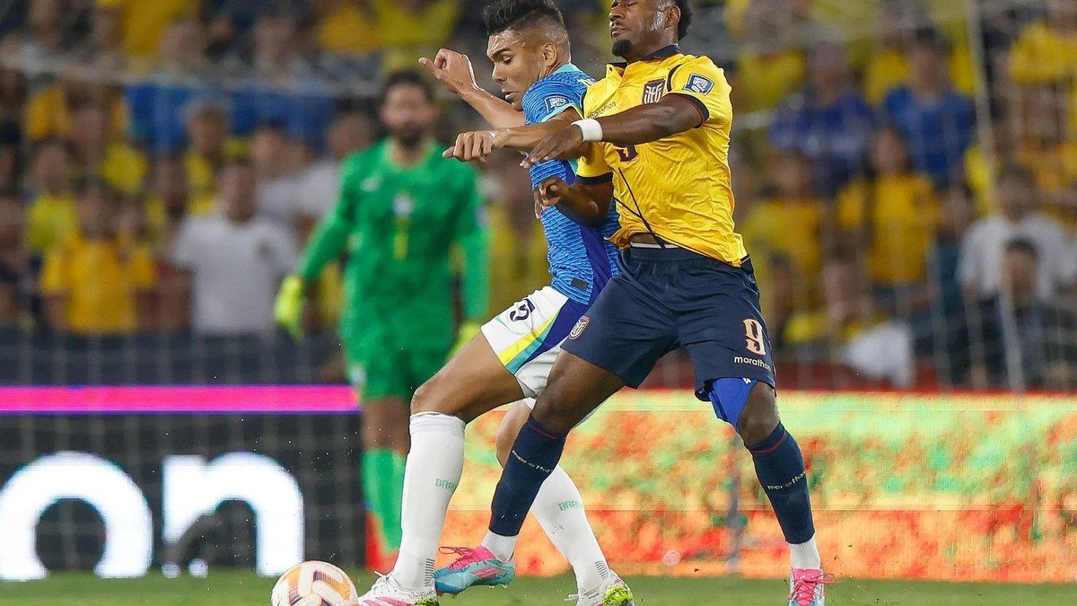 Brasil empata com Equador na estreia de Ancelotti