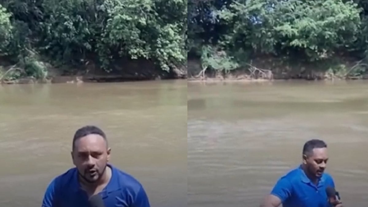 Repórter revela que pisou em corpo de jovem afogada