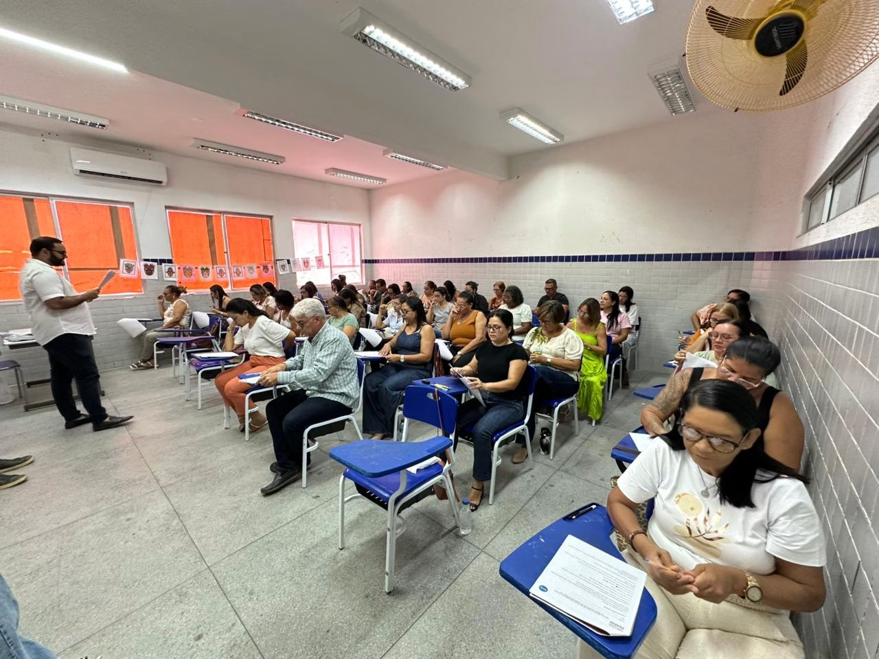 Docentes da Semed Penedo realizam prova do PSS 2026