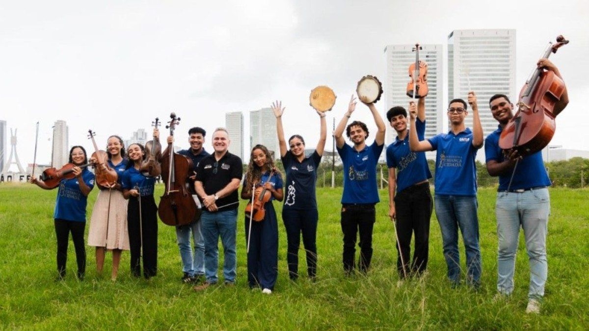 Orquestra Criança Cidadã realiza turnê internacional pela paz