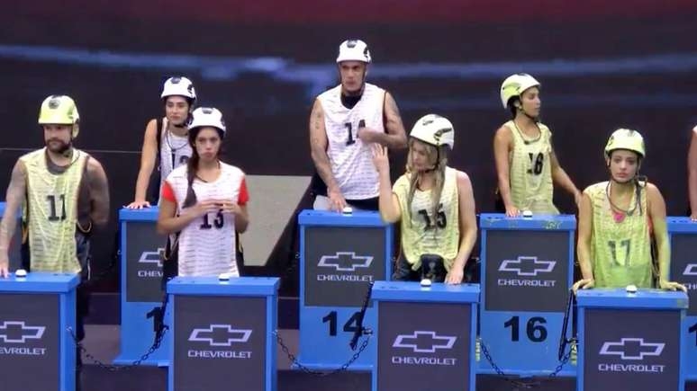 BBB | Primeira prova do reality machuca participantes