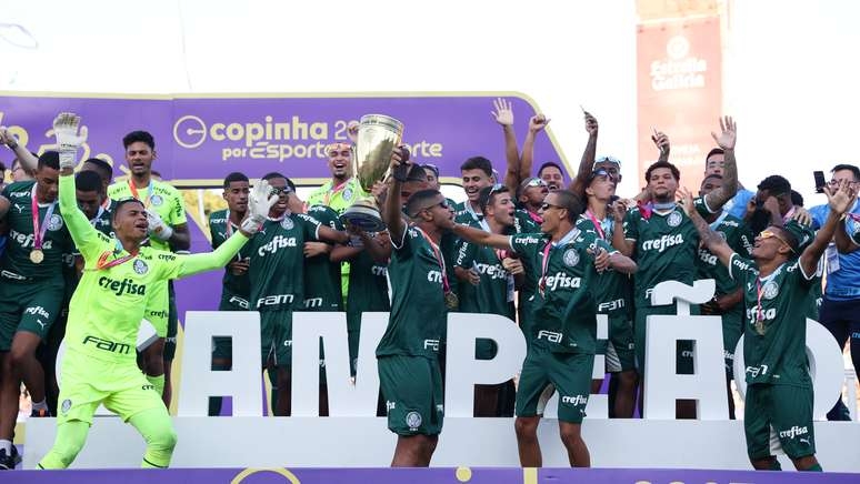 Confira a tabela detalhada do Palmeiras na primeira fase da Copinha