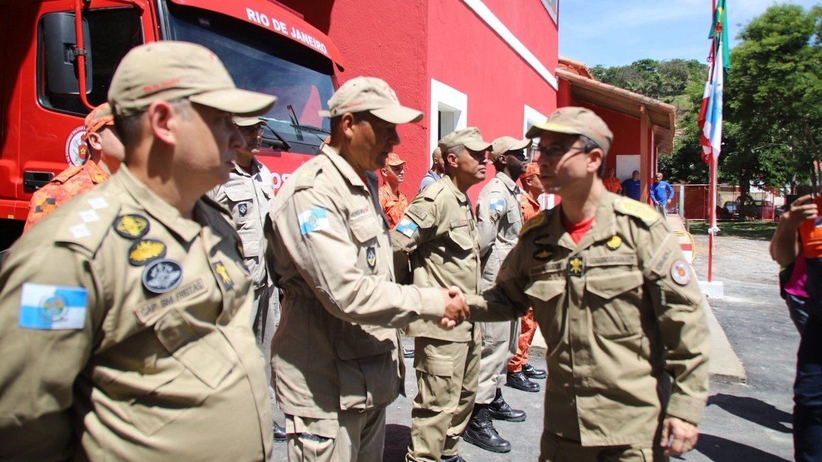 Corpo de Bombeiros inaugura quartel em Paty do Alferes