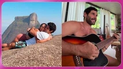 Marcela Witt e Dudu Azevedo compartilham amor e aventuras