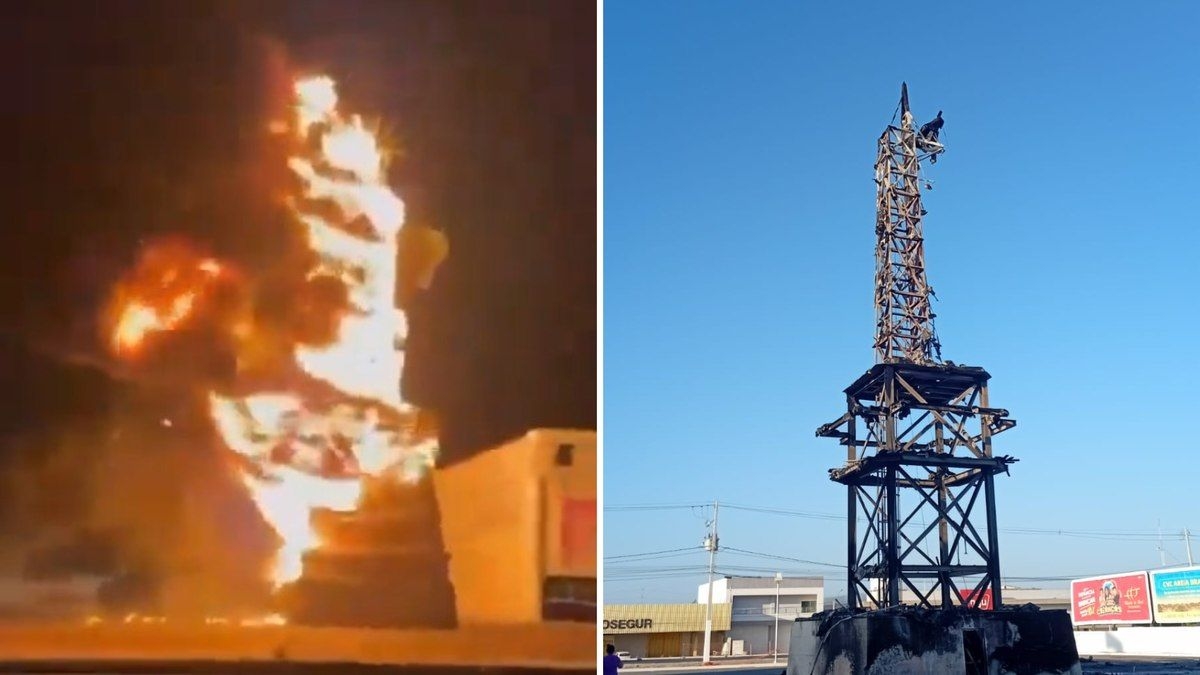 Incêndio na estátua da Havan gera investigação em Pernambuco