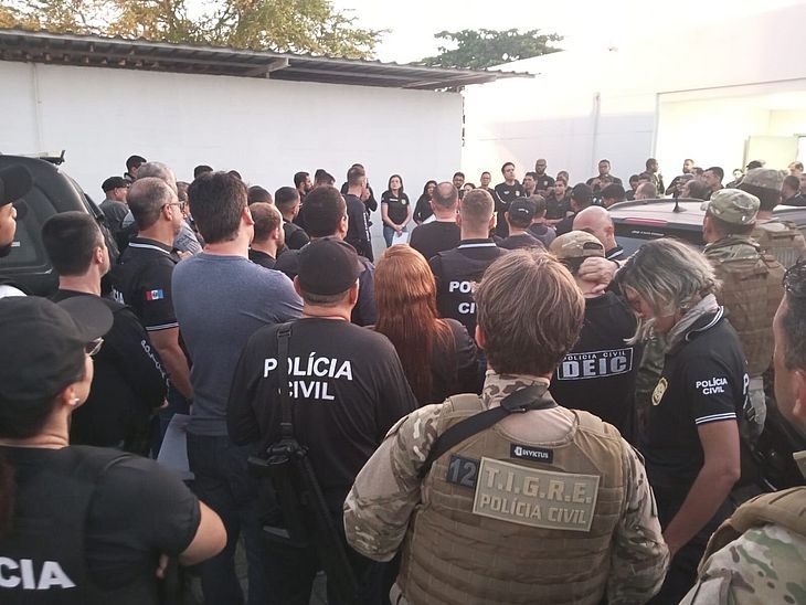 Polícia Civil realiza operação para prender envolvidos em homicídios