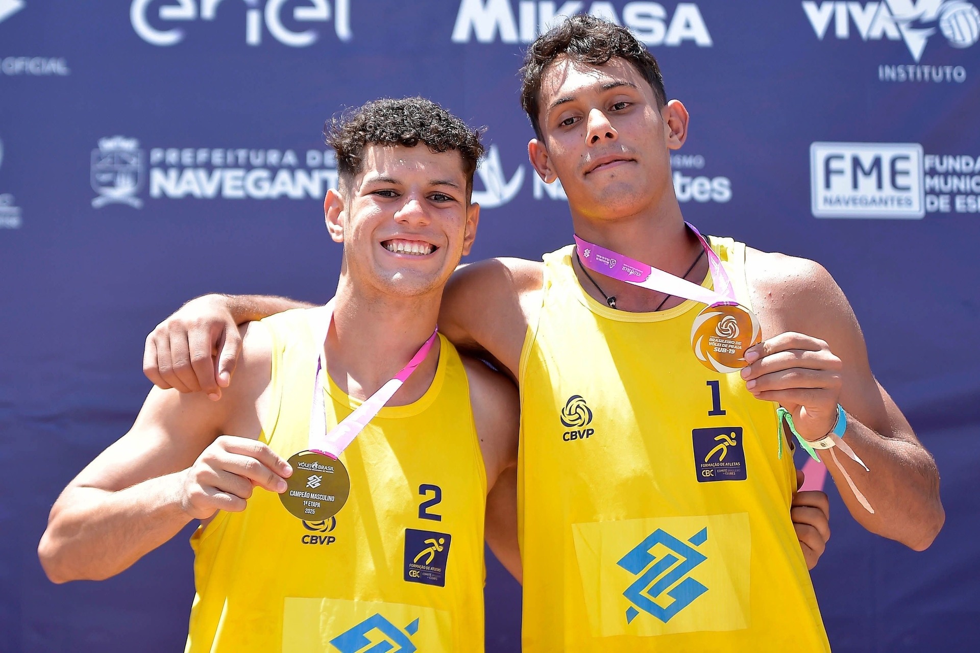 Dupla alagoana disputa segunda etapa do Circuito Brasileiro