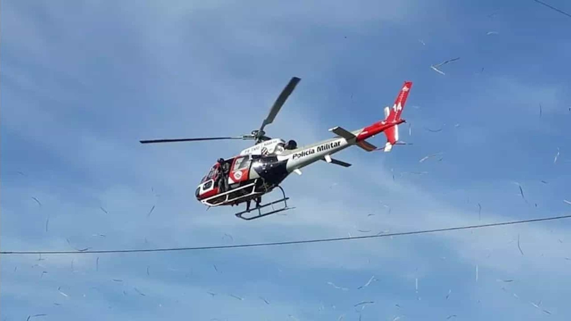 PM faz buscas por helicóptero desaparecido em SP na véspera do Réveillon