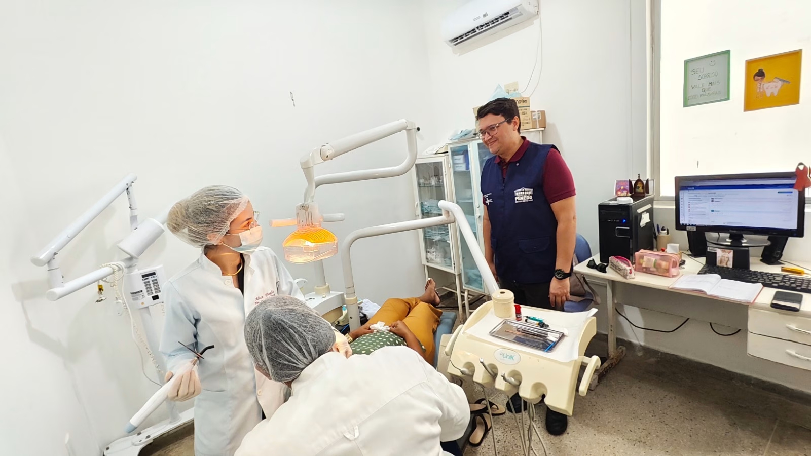 Prefeitura de Penedo monitora serviços odontológicos urbanos