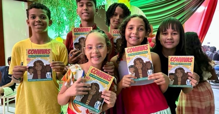 Conheça o gibi sobre o Quilombo dos Palmares produzido por estudantes de Pilar