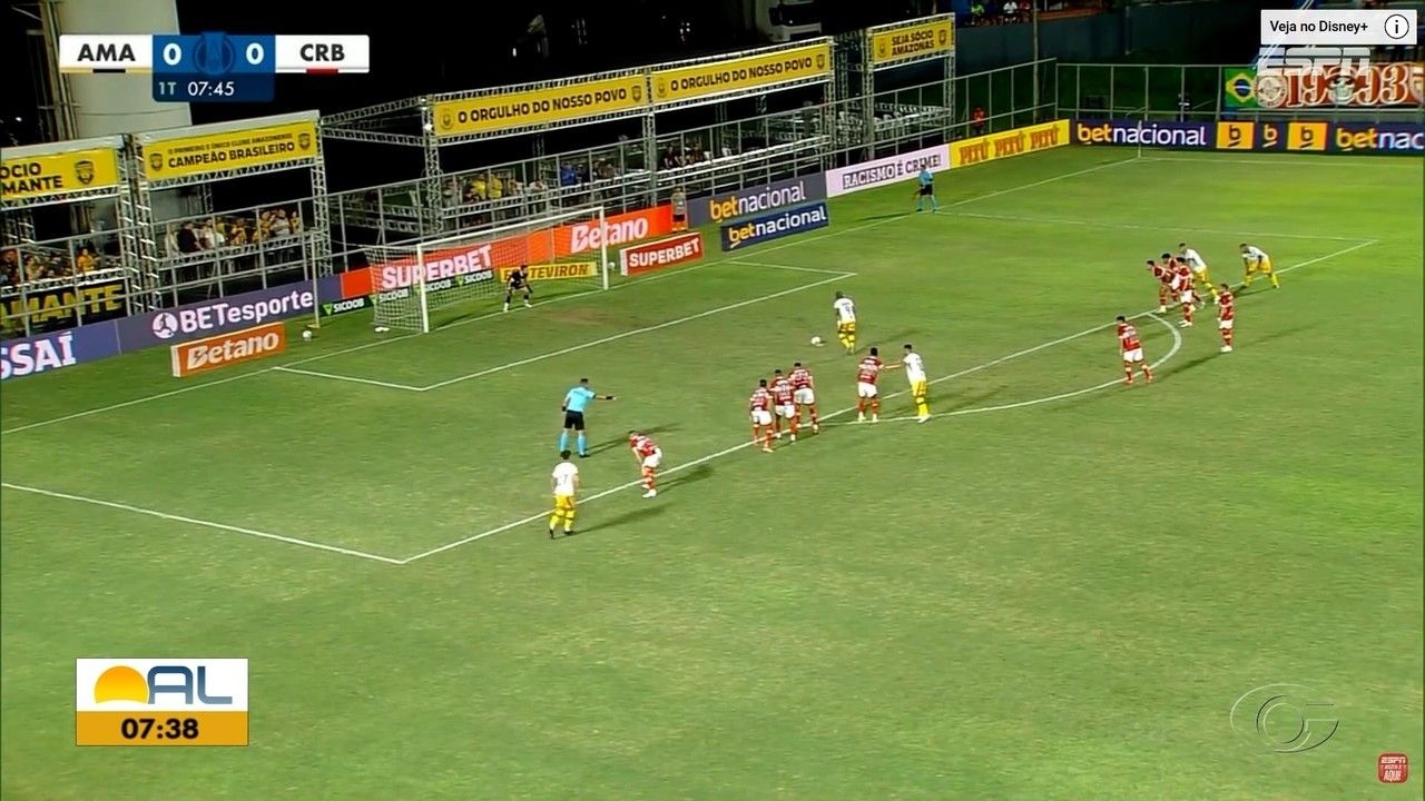 Barroca elogia CRB por superação em jogo difícil