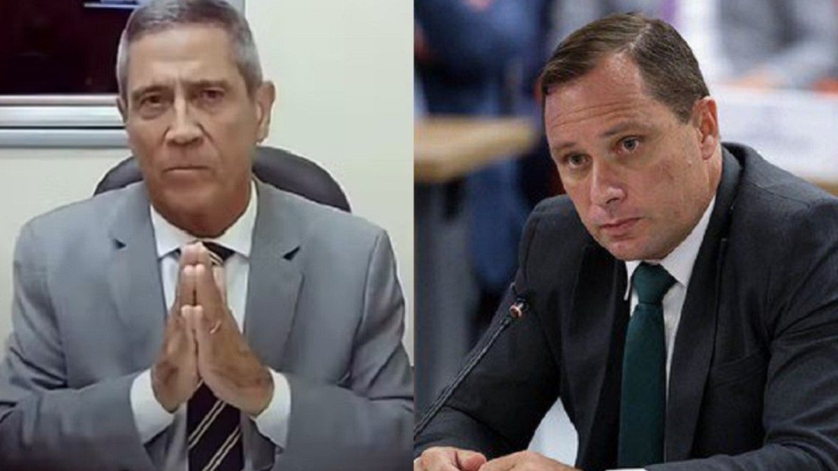 Acareação entre Braga Netto e Mauro Cid no STF