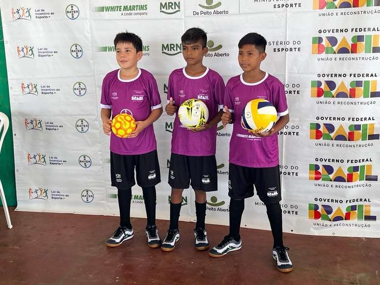 Com atendimento a comunidades quilombolas, projeto oferece aulas esportivas gratuitas para 300 crianças na região amazônica
